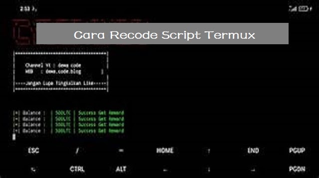 Cara Recode Script Termux Dengan Mudah: Panduan Lengkap untuk Pemula